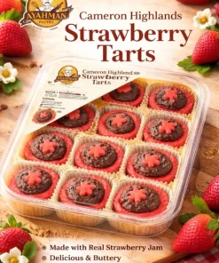 Premium Strawberry Tart - Pure Butter